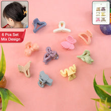Hair Clips for Girls Kids Hair Accessories (6 Pcs Set), Hair accessories (Mix Design)