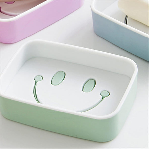Soap Dish with Drain Soap Holder, Soap Saver Easy Cleaning, Soap Tray for Shower Bathroom Kitchen ,Sabudani (1 Pc)